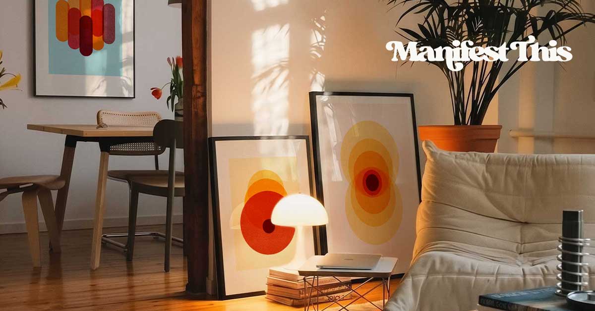 Channelled Selections: Manifestation Wall Art